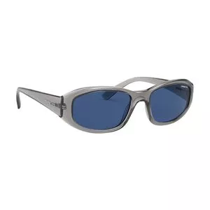 Óculos De Sol Retangular<BR>- Azul Escuro & Cinza Escuro<BR>- Arnette