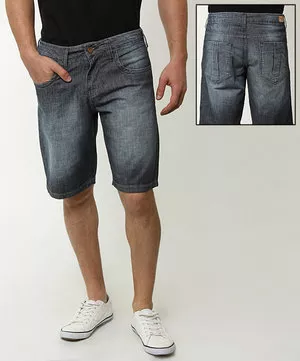 Bermuda Jeans - Chumbo