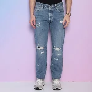 Calça Jeans 501® '93 Straight<BR> - Azul<BR> - Levi's