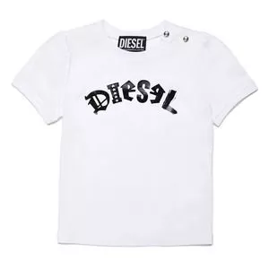 Blusa Infantil Diesel®<BR>- Branca & Preta