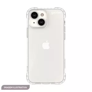 Case Anti Impacto Slim Standard Para iPhone 13<BR>- Incolor<BR>- Gocase
