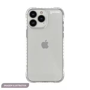 Case Anti Impacto Slim Standard Para iPhone 13 Pro Max<BR>- Incolor<BR>- Gocase