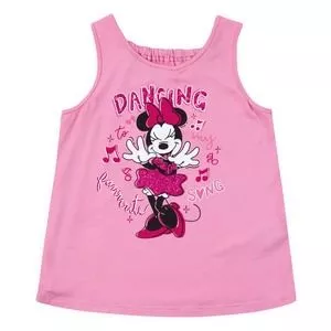Blusa Infantil Minnie®<BR>- Rosa & Pink<BR>- Cativa