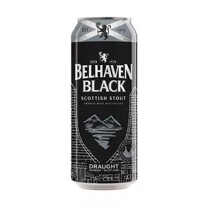 Cerveja Belhaven Black Scottish Stout<BR>- Inglaterra, Londres<BR>- 440ml<BR>- Greene King