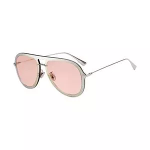 Óculos De Sol Aviador<BR> - Rosa Claro & Prateado<BR> - Dior