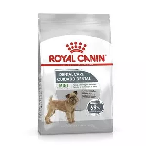 Ração Mini Dental Care<BR>- 2,5Kg<BR>- Royal Canin