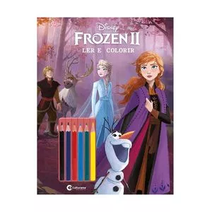 Frozen® 2 Para Ler E Colorir<BR>- Naihobi S. Rodrigues<BR>- 2Pçs