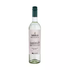 Vinho Reserva Branco Seco<BR>- Sauvignon Blanc<BR>- Brasil, Campanha Meridional<BR>- 750ml<BR>- Miolo