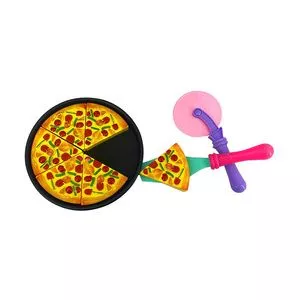 Festa Da Pizza<BR>- Amarela & Vermelha<BR>- 6Pçs<BR>- New Toys