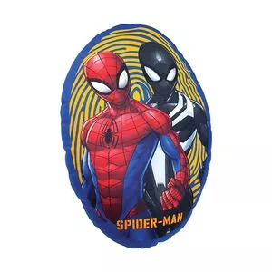 Almofada Spider Man®<BR>- Azul & Vermelha<BR>- 40x28cm