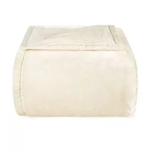 Cobertor Toque De Luxo Super King Size<BR>- Off White<BR>- 240x250cm<BR>- Europa