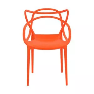 Cadeira Allegra<BR>- Laranja<BR>- 82x52x55cm<BR>- Rivatti