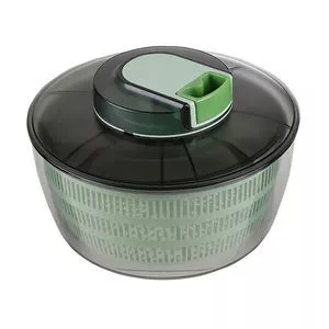 Secadora De Salada<BR>- Verde & Preta<BR>- 4L<BR>- Hudson Home