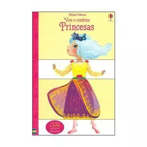 Vire & Combine: Princesas<BR>- Usborne Publishing<BR>- 25,6x17,5x1,4cm