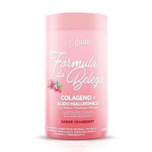 Fórmula Da Beleza Colágeno + Ácido Hialurônico<BR>- Cranberry Com Hibisco<BR>- 200g