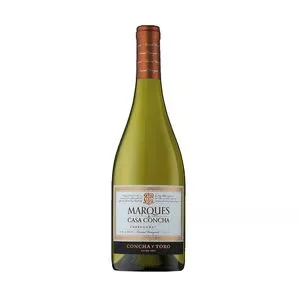 Vinho Marques De Casa Concha Branco<BR>- Chardonnay<BR>- 2019<BR>- Chile, Valle Del Maipo, Puente Alto<BR>- 750ml<BR>- Concha Y Toro