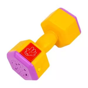 Pesinho Bebê Fitness<BR>- Amarelo & Roxo<BR>- 19x13x7,3cm<BR>- New Toys