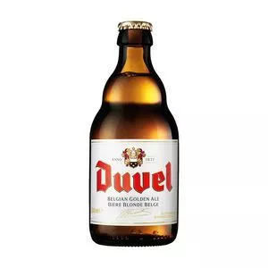 Cerveja Duvel Belgian Golden Strong Ale<BR>- Bélgica<BR>- 330ml<BR>- Duvel Moortgat