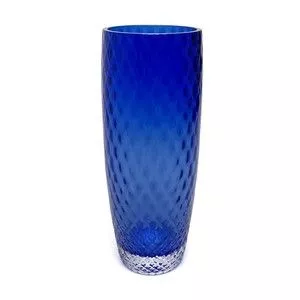 Vaso Ad3 Baloton<BR>- Azul<BR>- 32xØ13,5x13,5cm