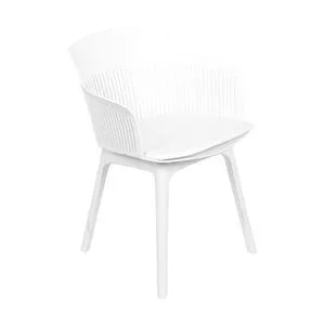 Cadeira Mena<BR>- Branca<BR>- 80x57x55cm<BR>- Or Design
