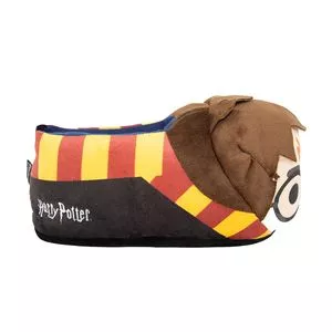 Pantufa Harry Potter®<BR>- Marrom & Amarela
