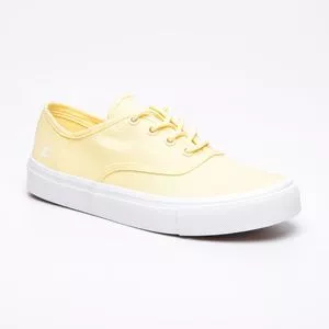 Tênis Com Recortes<BR> - Amarelo<BR> - Colcci Shoes