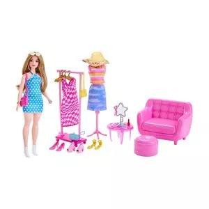 Barbie® Closet De Moda<BR>- 32,4x35,8x8,8cm<BR>- Mattel