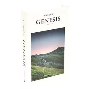 Livro Decorativo Genesis<BR>- Branco & Preto<BR>- 27x17x5cm