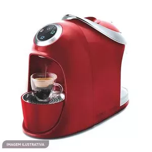 Cafeteira Espresso Tres Versa<BR>- Vermelha<BR>- 42,3x21,5x43,5cm<BR>- 1,2L<BR>- 127V<BR>- 1050W