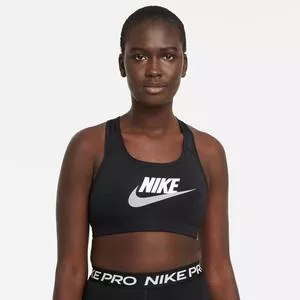 Top Nike Dri-FIT Swoosh CB Futura<BR>- Preto & Branco