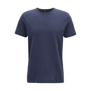 Camiseta Hugo Boss®<BR>- Azul Marinho