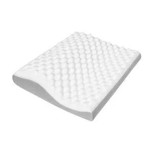 Travesseiro Flex Pillow<br /> - Branco<br /> - 13x50x38cm