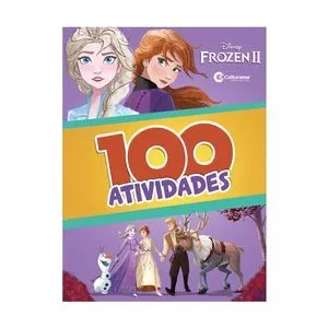 100 Atividades Frozen® 2<BR>- Editora Culturama<BR>- Culturama