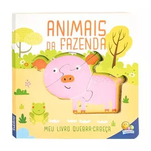Meu Livro Quebra-Cabeca: Animais Da Fazenda<BR>- Todolivro© Ltda.