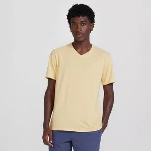 Camiseta Básica<BR>- Amarela