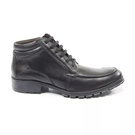 Bota couro cano curto jorge bischoff bico redondo floater feminina hotsell