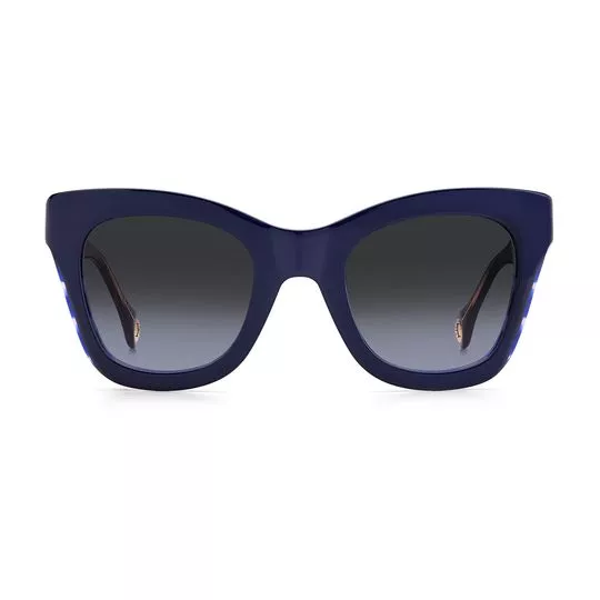 Óculos de Sol Masculino Quadrado Marrom Fosco Hugo