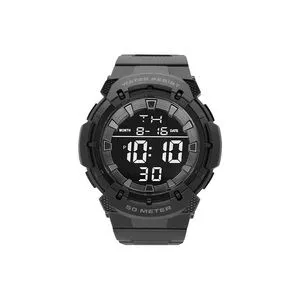 Relógio Digital TG30011<BR>- Preto<BR>- Tuguir