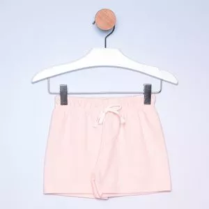 Short Liso<BR>- Rosa Claro<BR>- Ralakids
