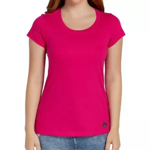 Camiseta Com Tag<BR>- Pink<BR>- Polo Match
