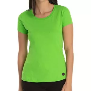 Camiseta Com Tag<BR>- Verde Limão<BR>- Polo Match