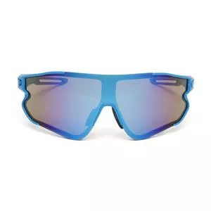 Óculos De Sol Máscara<BR>- Azul