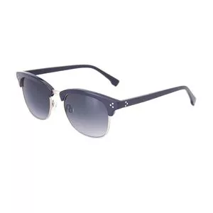 Óculos De Sol Arredondado<BR>- Prateado & Azul Marinho<BR>- Gap Eyewear