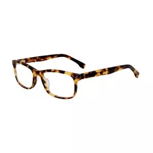 Armação Retangular Para Óculos De Grau<BR>- Marrom Escuro & Amarelo Escuro<BR>- Gap Eyewear