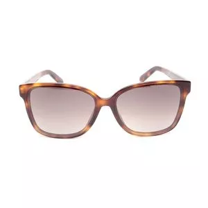 Óculos De Sol Arredondado<BR>- Marrom Escuro & Amarelo<BR>- Marc Jacobs
