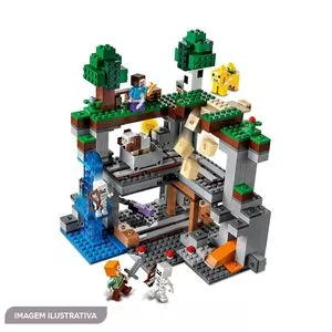 Lego® Minecraft™ A Primeira Aventura<BR>- 542Pçs<BR>- Lego