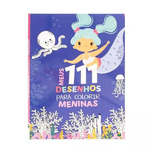 Livro de Pintar Infantil 365 Desenhos Para Colorir Todolivro