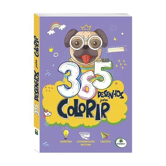 365 Desenhos Para Colorir- Pegasus/Bjain- Todolivro© Ltda. - PRIVALIA - O  outlet online de moda Nº1 no Brasil