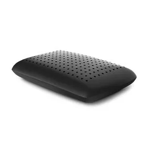 Travesseiro Zen Sleep Carbon Active<BR>- Preto<BR>- 13x60x40cm<BR>- 230 Fios<BR>- Zen Sleep