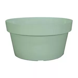 Vaso Bowl Sampa<BR>- Verde Claro<BR>- 12xØ23cm<BR>- Vasart